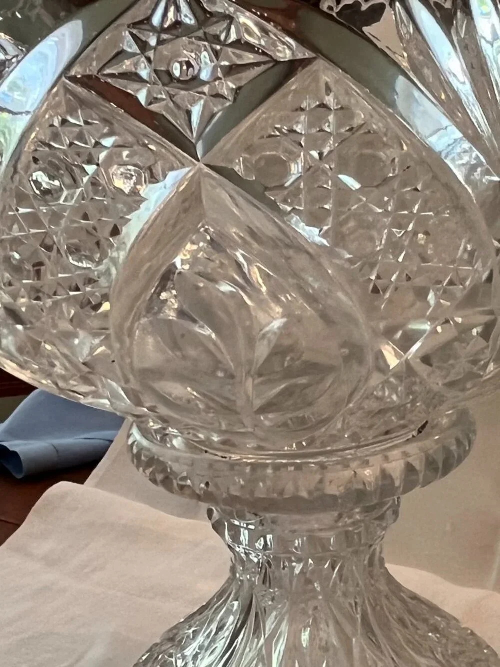 Vintage 2 Piece ABP Punch Bowl